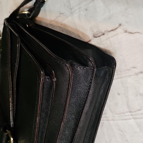 Rebecca Minkoff Hudson Moto Crossbody/ Shoulder  Black Large Leather Bag - Picture 8 of 15